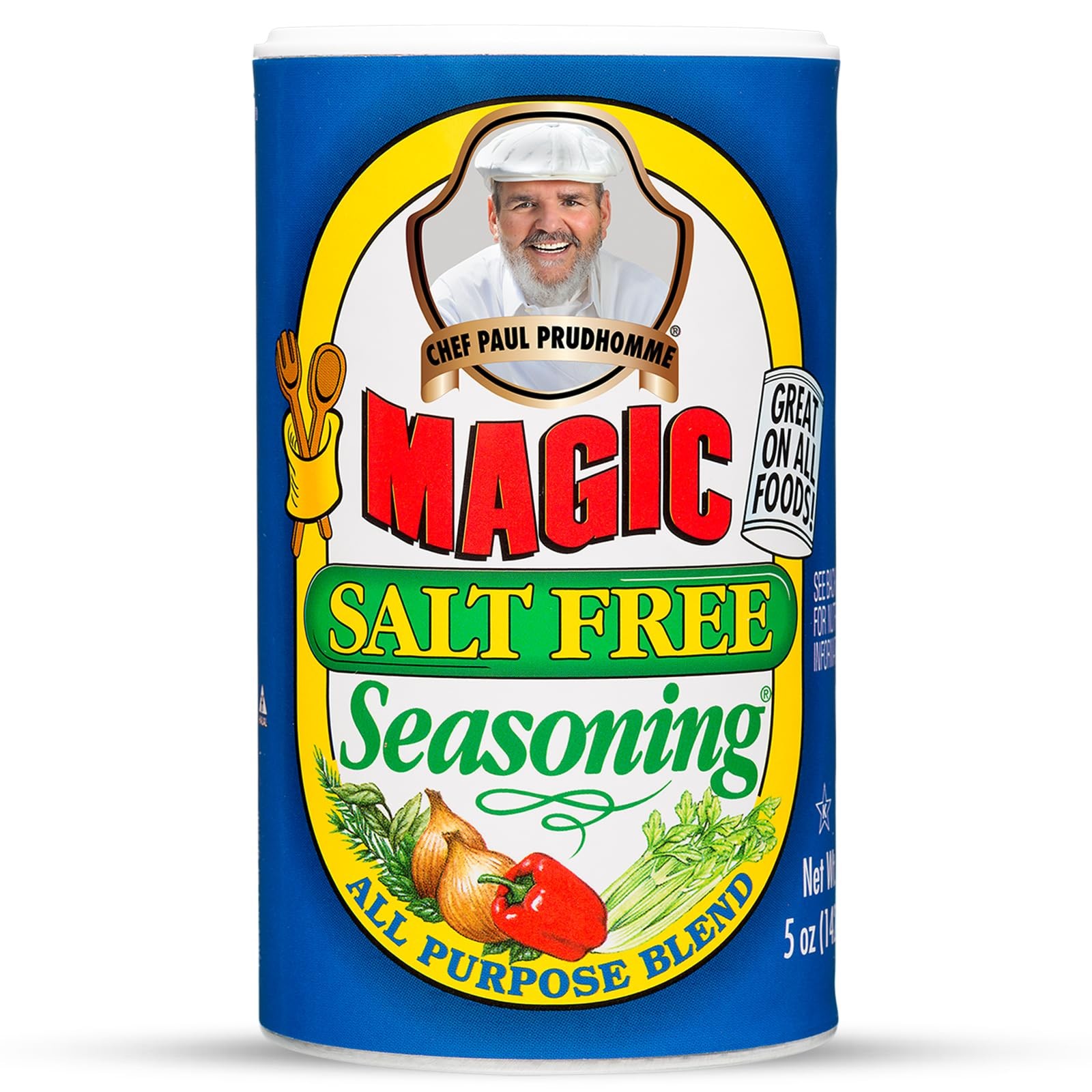 (Pack of 6) Magic Seasoning Blends Salt Free Spice Blend Seasoning 5 Oz