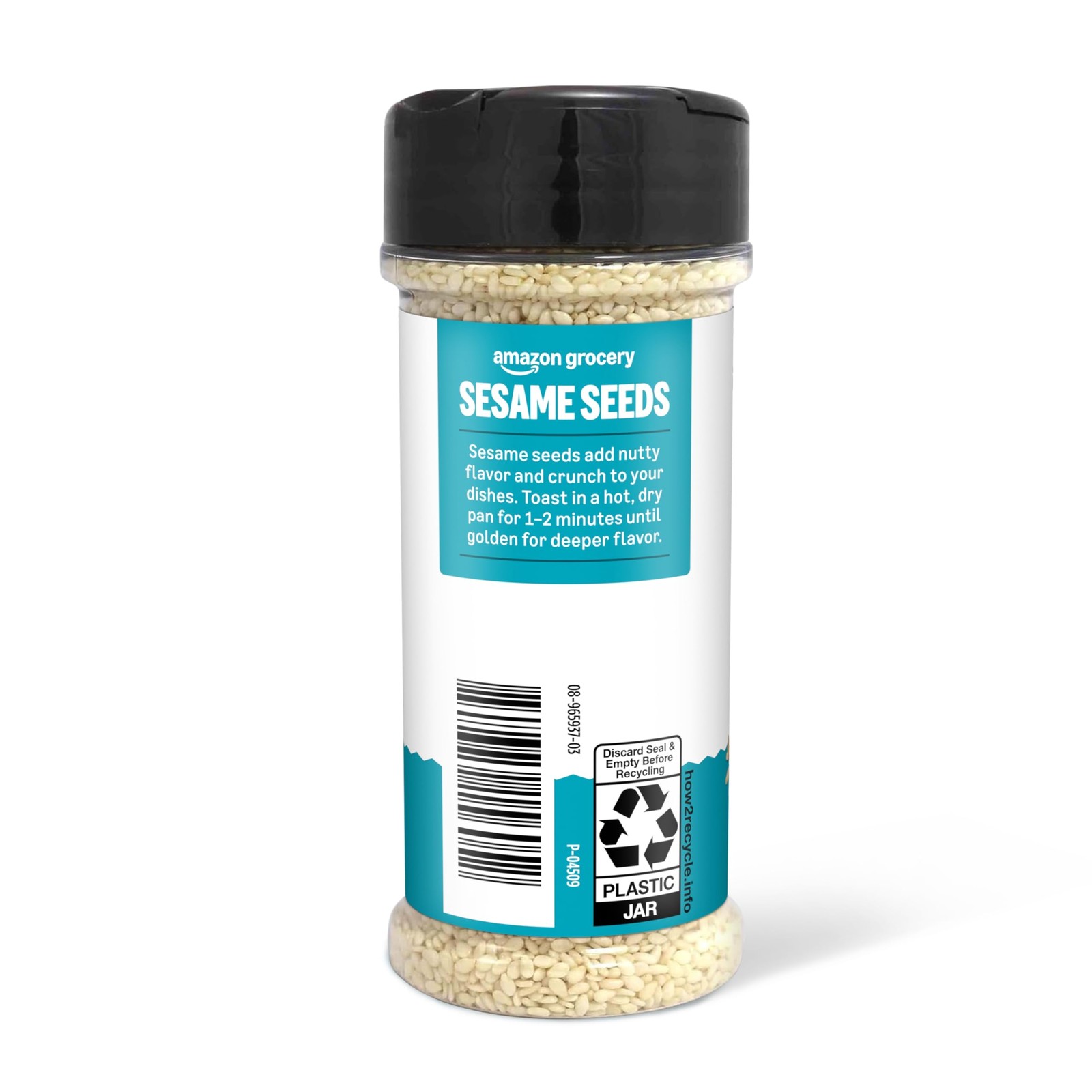 Amazon Grocery, Sesame Seeds, 3 Oz 3 ounce (Pack of 1)