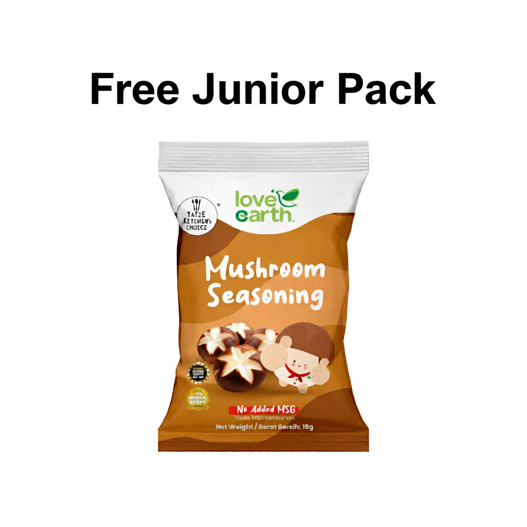 Healthy Mushroom Seasoning (Love Earth Brand) (150g with FREE Junior Pack 18g)