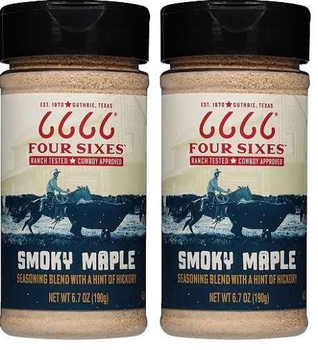 Four Sixes Smoky Maple Seasoning 2 Pack
