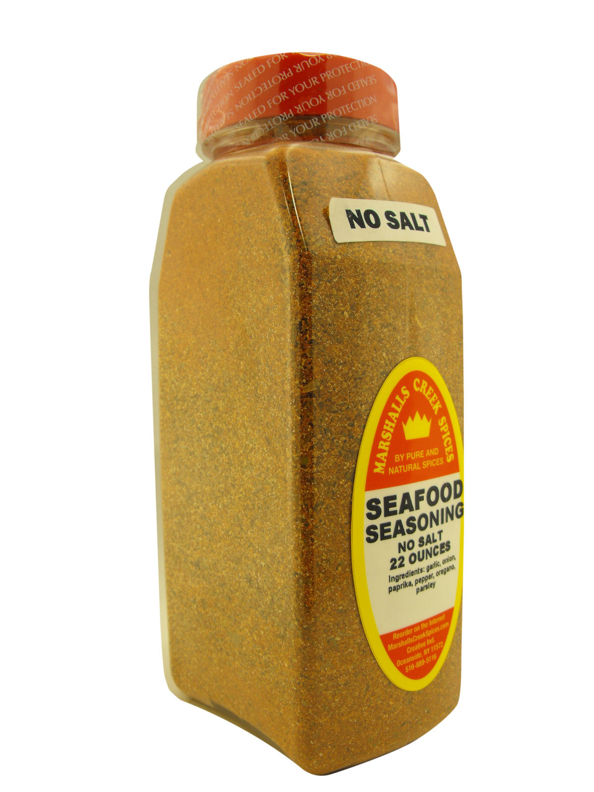 Marshalls Creek Spices XL Seafood No Salt Seasoning, 22 oz (st32)
