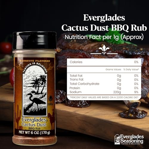 Everglades, Mesquite Cactus Dust Seasoning, 6 oz