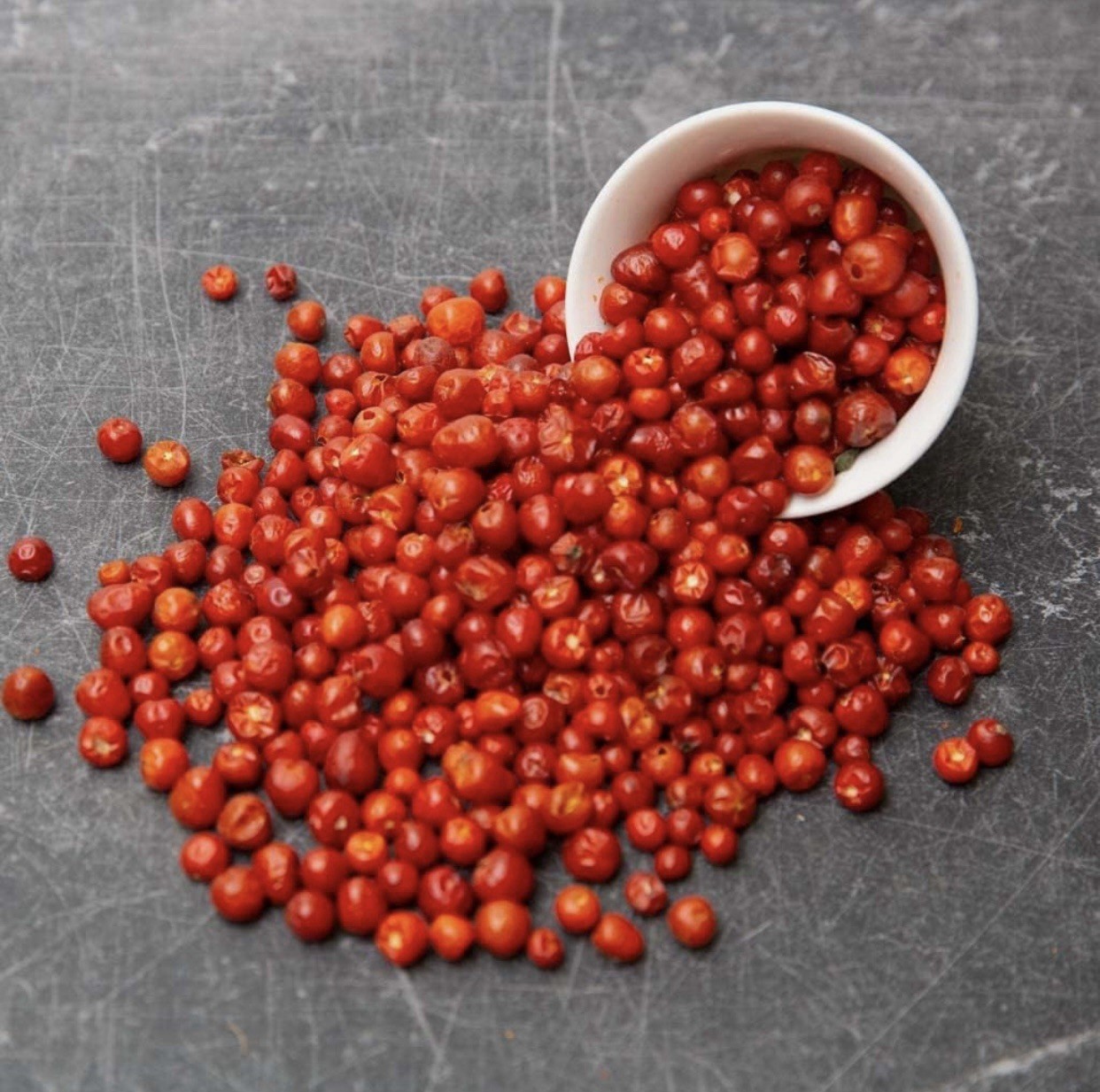0.5 Oz Chiltepin Sonora Chiltepin Peppers With Wood Mill Grinder Authentic