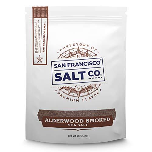 Alderwood Smoked Sea Salt 5 oz. Pouch – San Francisco Assorted Flavor Names
