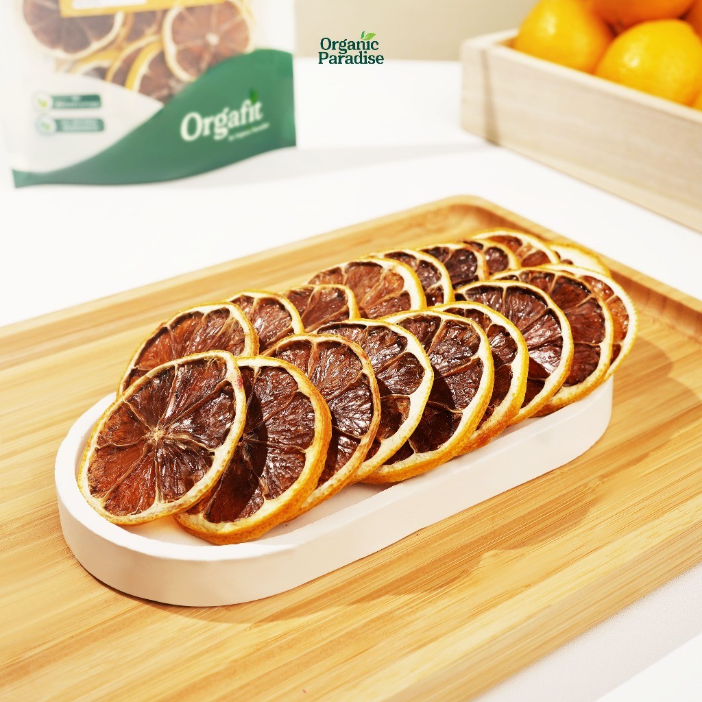 Dried Lemon Slices 25g Herbal Infusion Garnish For Tea And Drinks