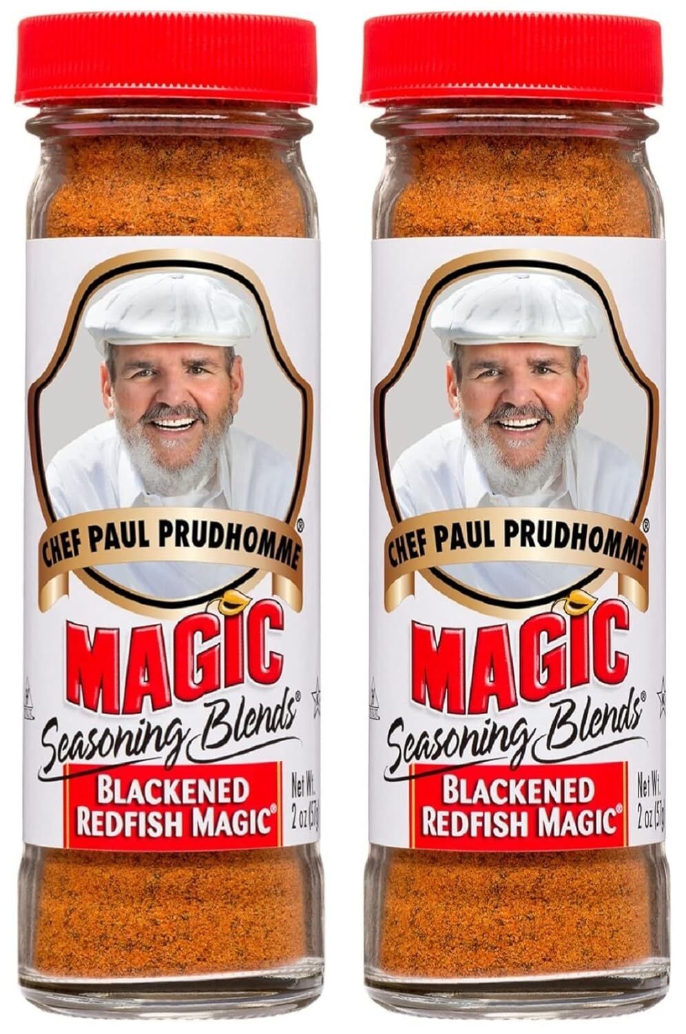 Blackened Redfish Magic Seasoning Pack Of 2 All Natural Gluten Free 2 Ounce