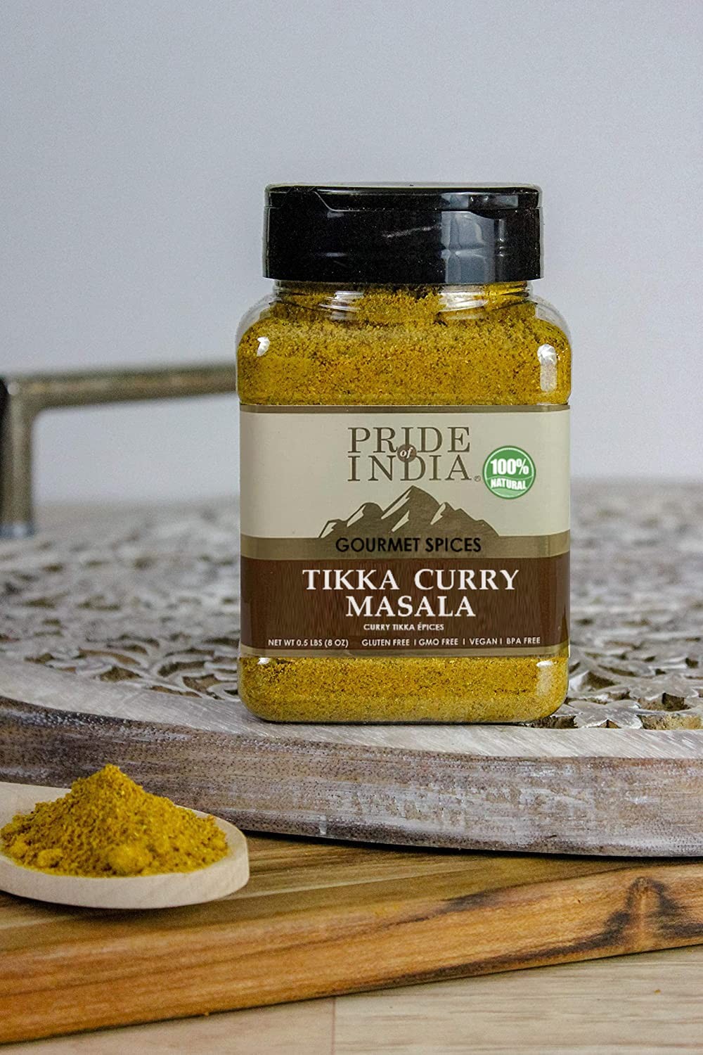 Authentic Indian Tikka Curry Masala 16 Spice Mix 7 Ounce Pack for Gravy Marin…