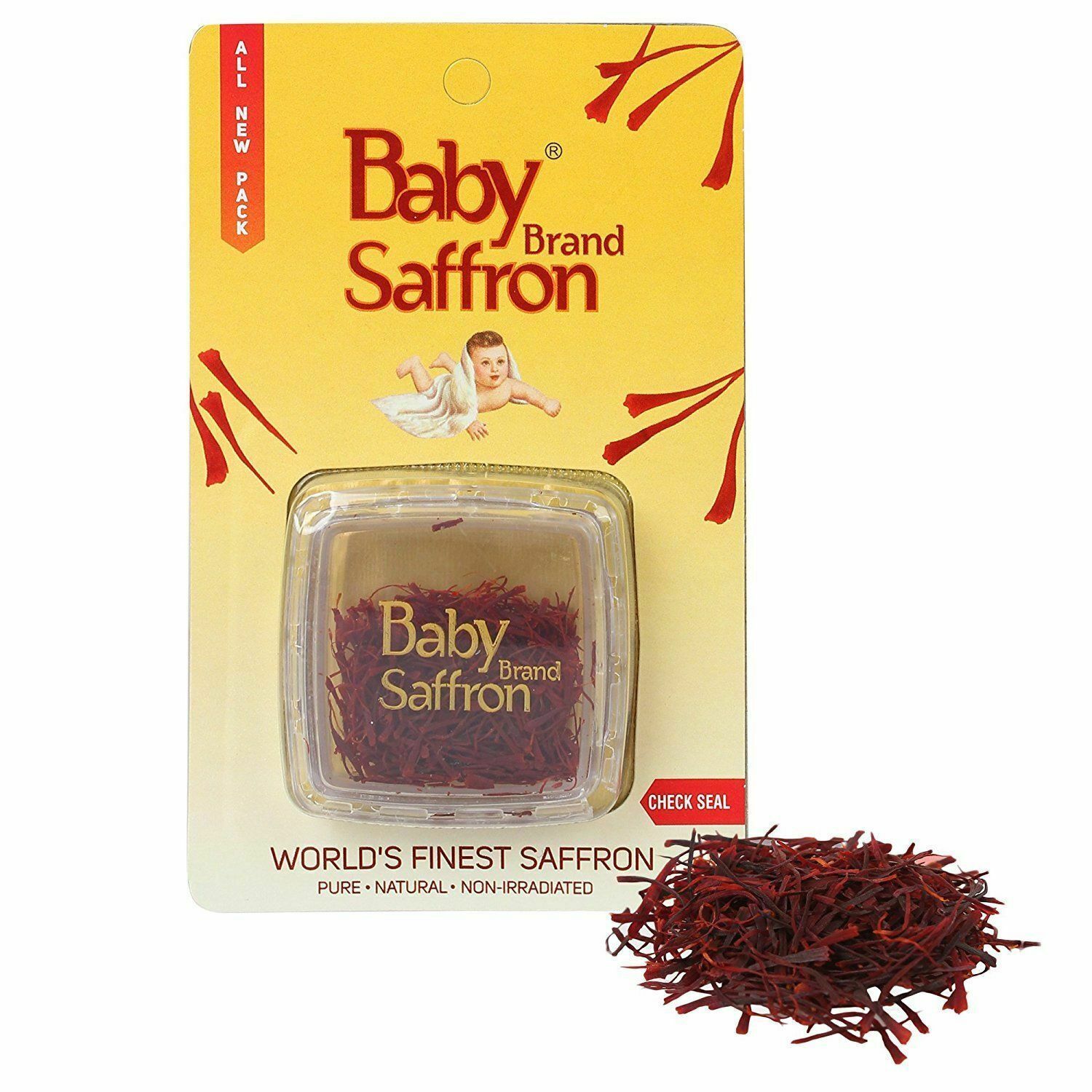 Original Kashmiri Saffron from Baby Brand- 250mg FREE SHIP