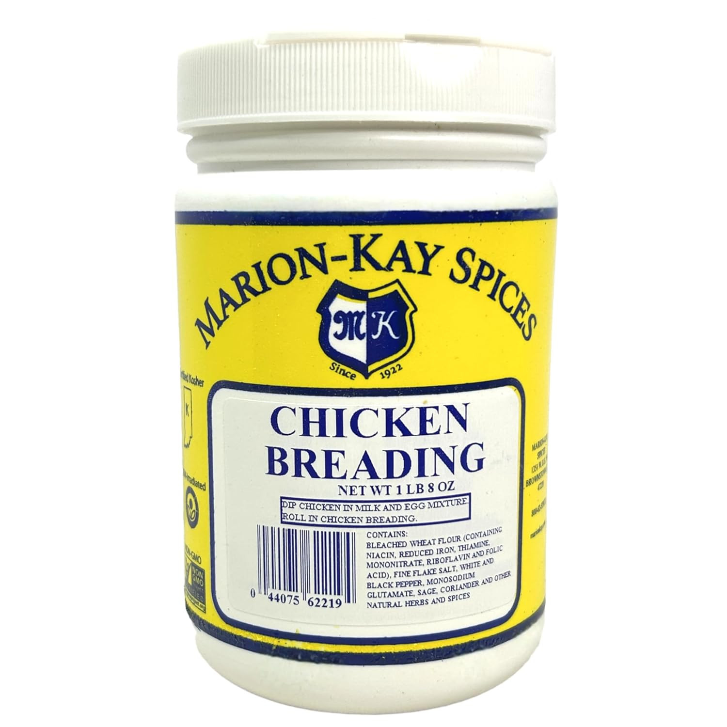 Marion-Kay Spices Chicken Breading Mix, Kosher Certified, Non-Gmo, Non-Irradiate