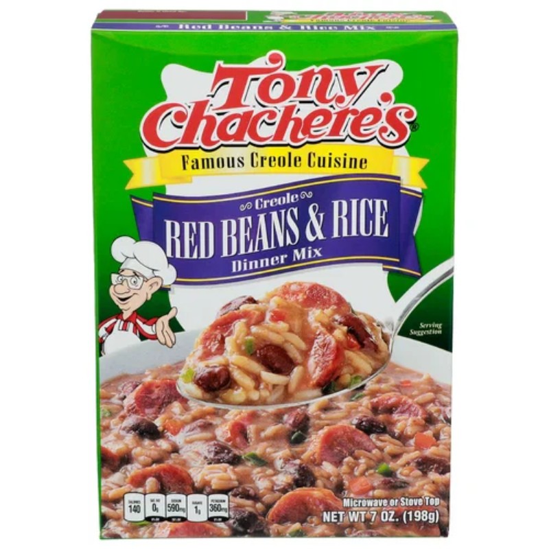 3x Tony Chachere’s Red Beans & Rice Creole Mix Dinner Kitchen Seasoning New 7oz