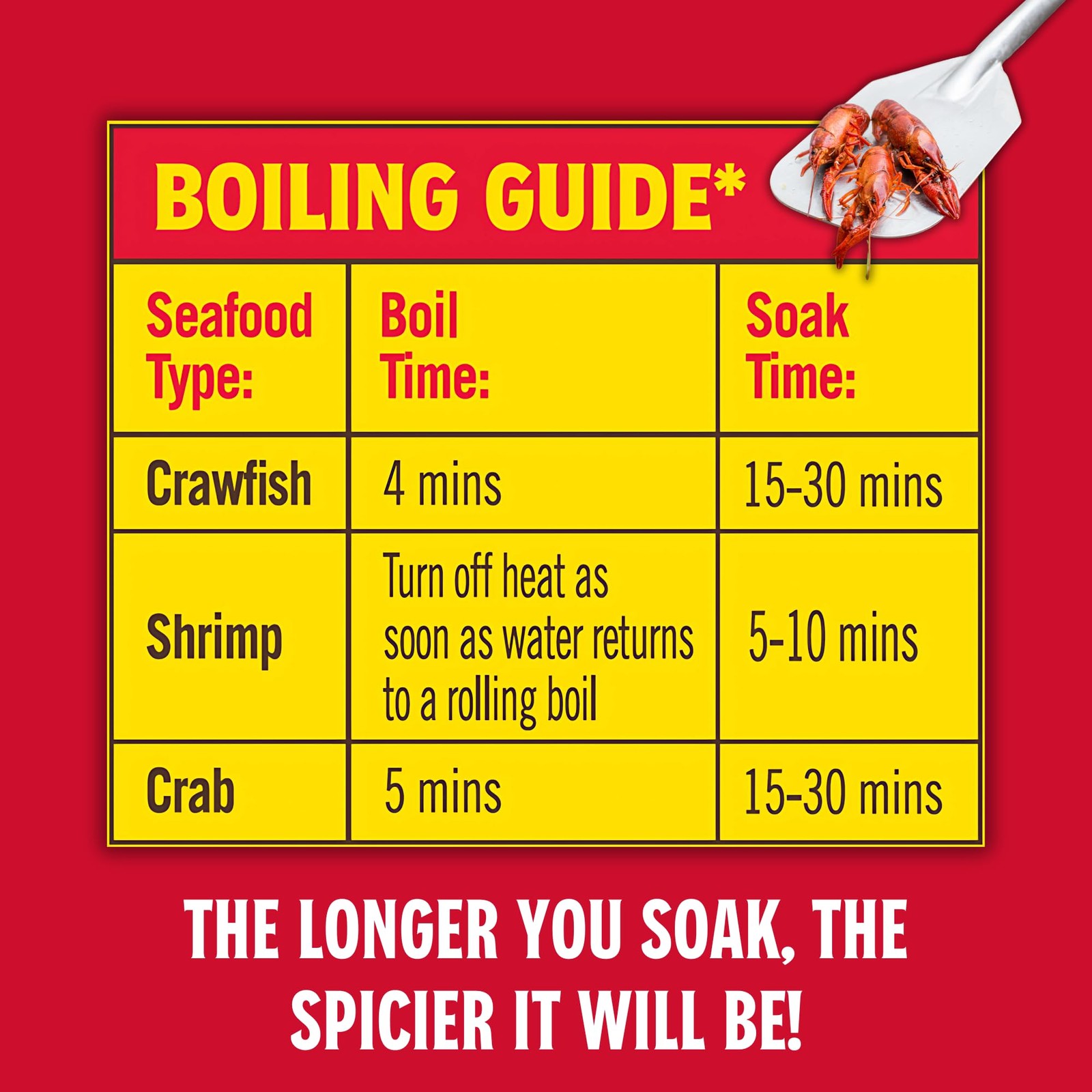 Louisiana Fish Fry Crawfish, Shrimp & Crab Boil Seasoning 16 oz – Pack of 4