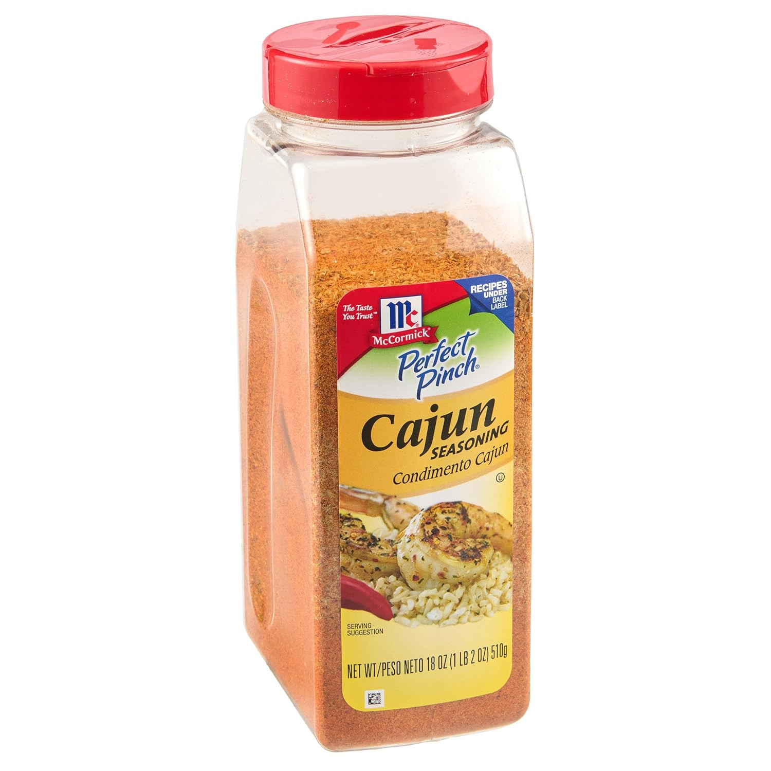 Mccormick Cajun Seasoning 18Oz Pack Spicy Flavor No Msg Great For Shrimp Chicken