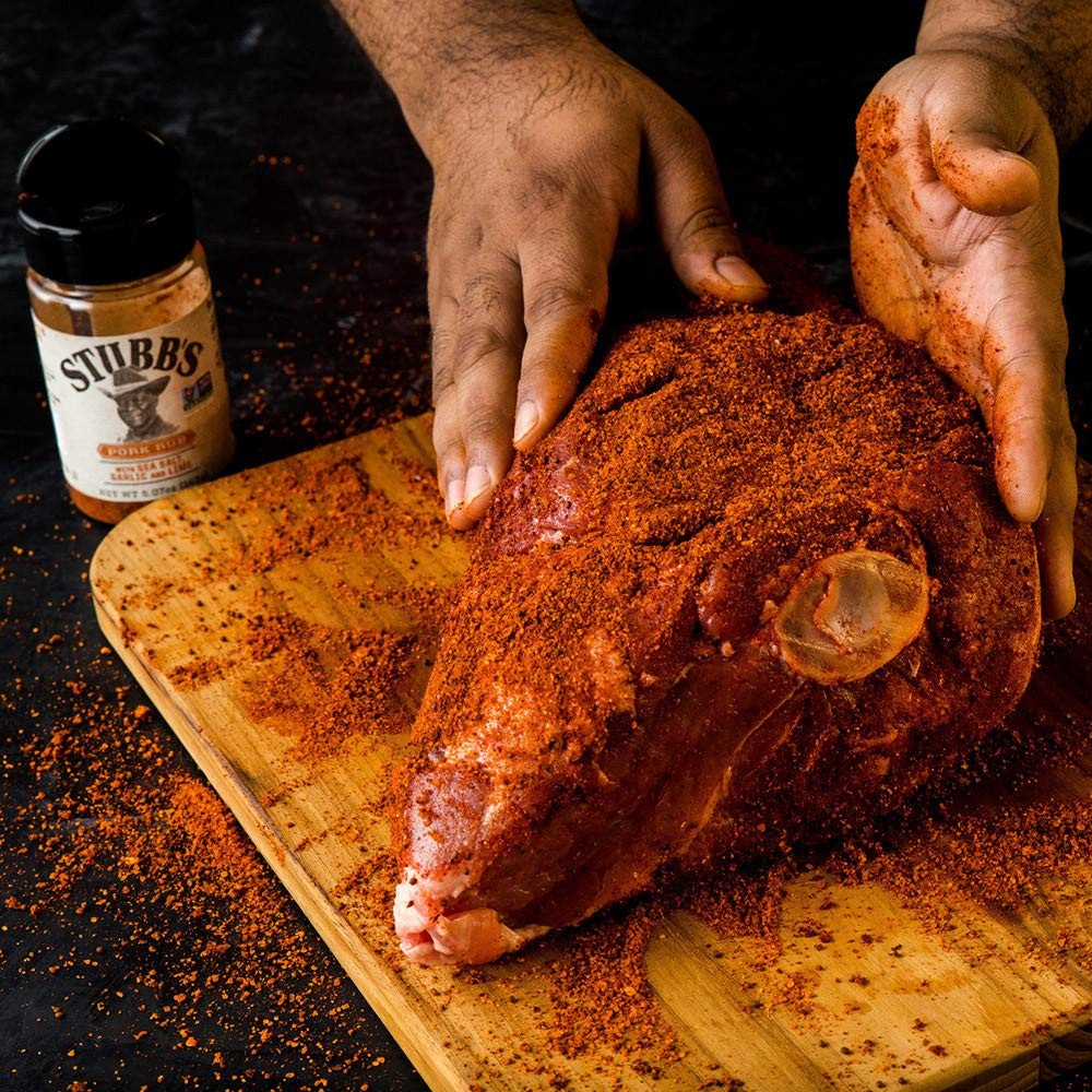 Stubb’s Pork Rub, 5.07 oz (Pack of 6)
