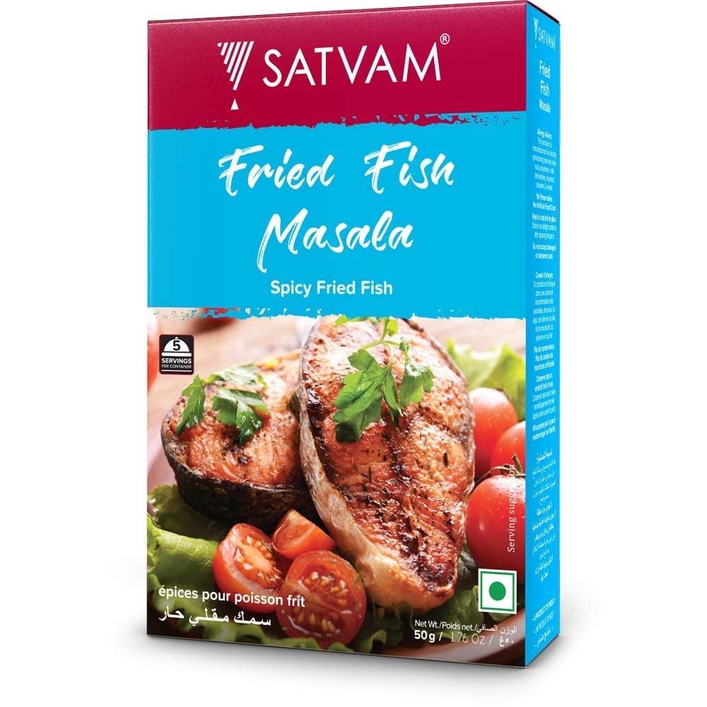 Satvam Fried Fish Masala, 50g