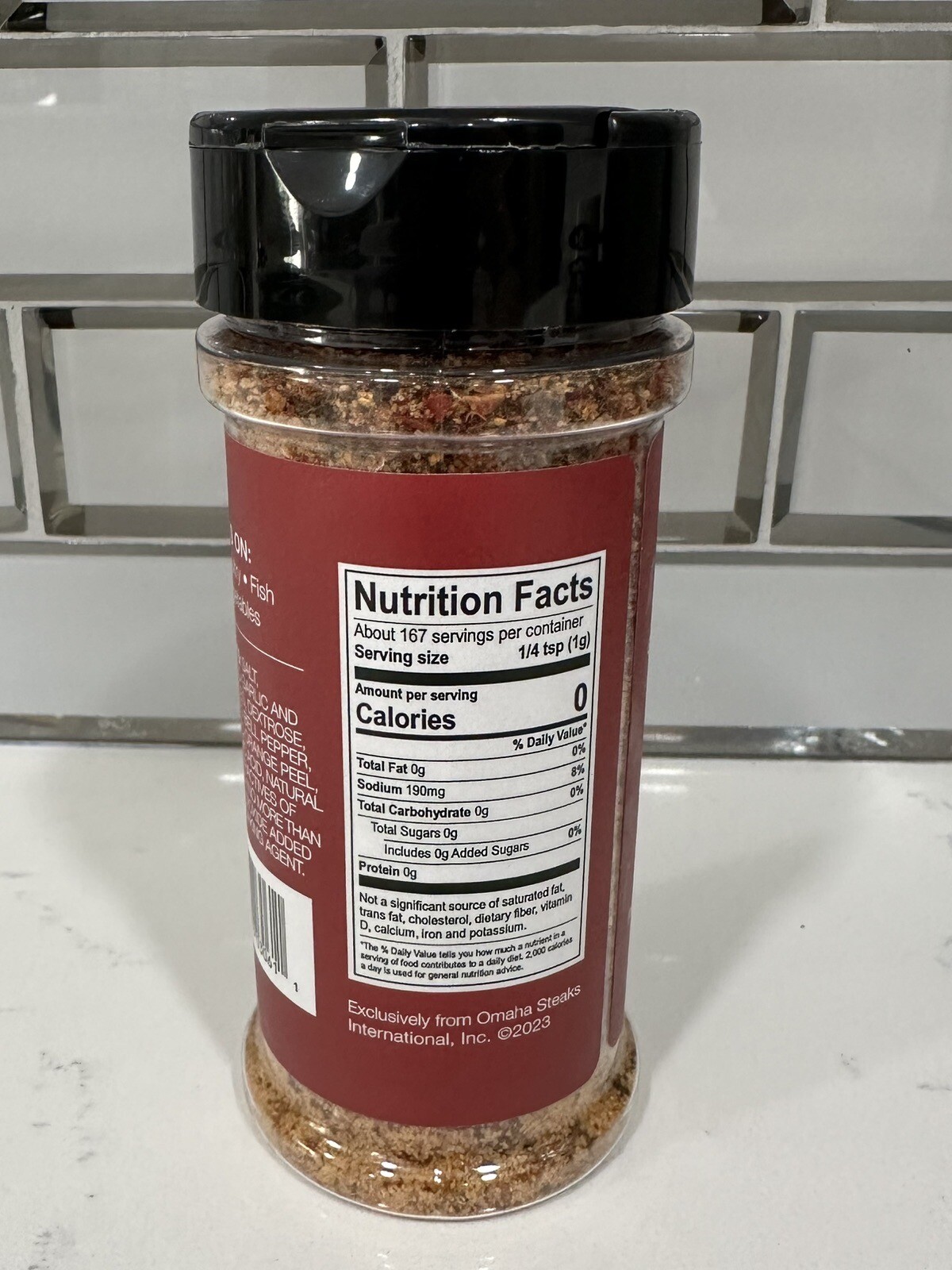 Omaha Steaks Seasoning 5.9 oz Master Butchers’ Favorite Blend BRAND NEW SEALED
