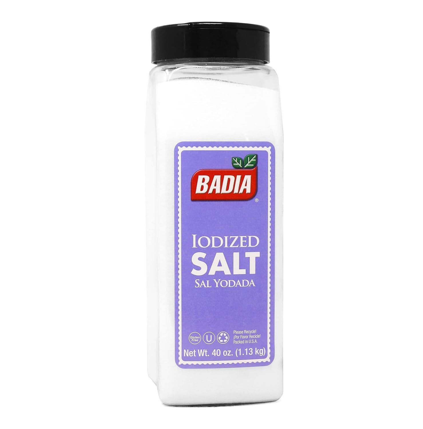 Iodized Salt, 40 Oz – Essential Kitchen Salt for Cooking, Baking, and Everyday S
