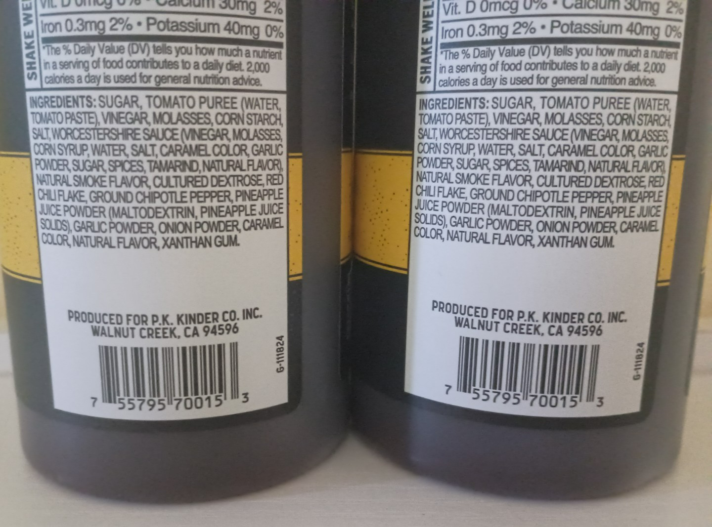 Kinder’s® Chipotle Pineapple BBQ Sauce, Marinade, Glaze & Dip 15.5 oz (2 Pack)