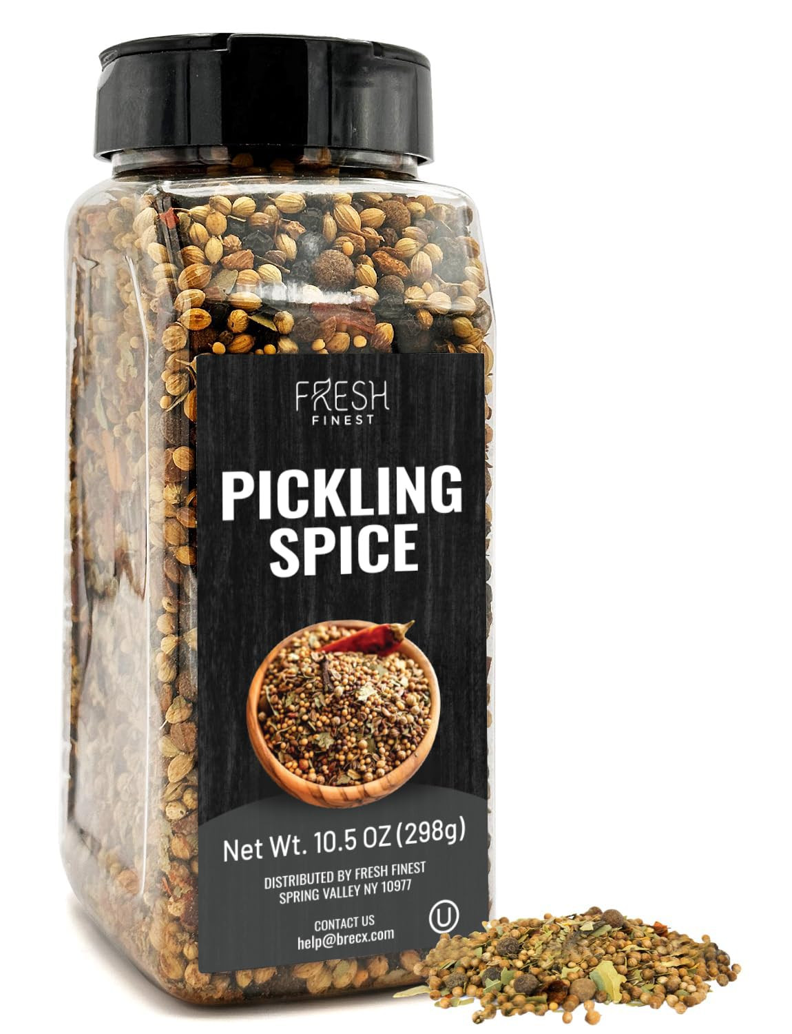 Pickling Spice – 10.5 Oz Pickling Spice Mix for Canning Pickles – Premium Mixed