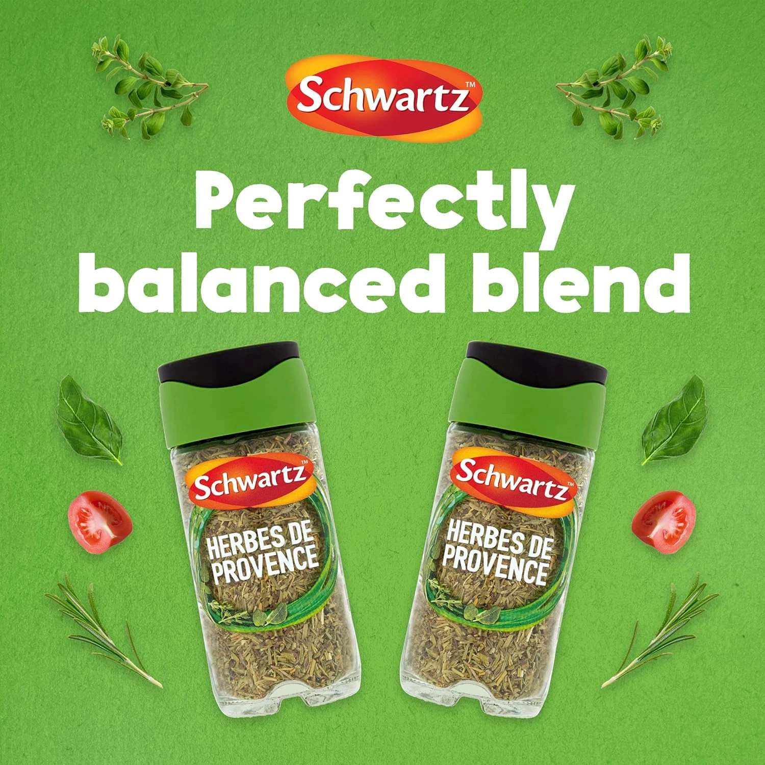 Schwartz Herbes de Provence 11g / 0.39oz Hand Picked Dried Herb Blend (Set Of 3)