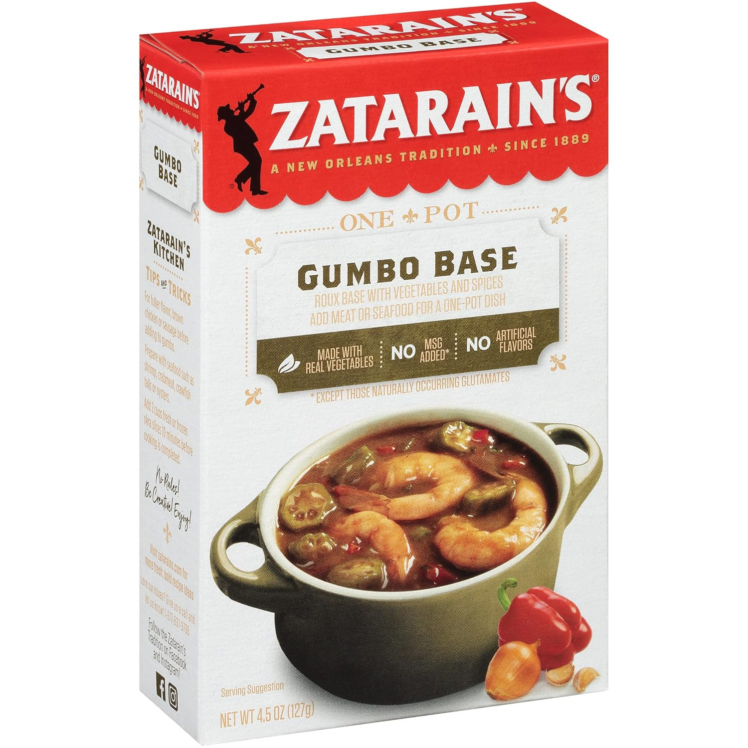 Gumbo Base, 4.5 Oz (Pack of 8)