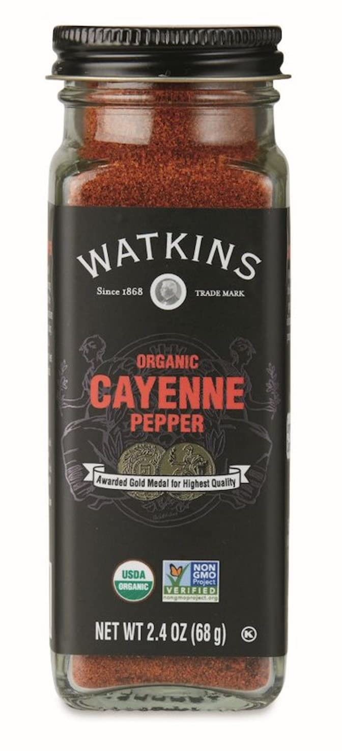 Watkins Gourmet Organic Spice Jar, Cayenne Pepper, 2.4 oz As Shown