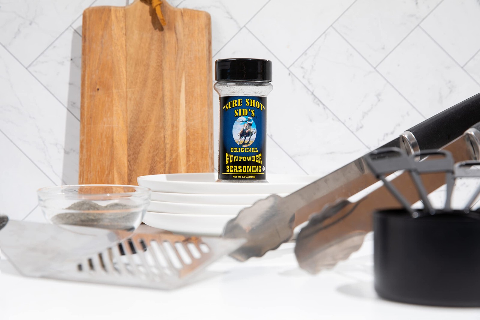Sure Shot Sid’s Gunpowder Seasoning – Famous Bbq Rub Powder Grill Seasoning f…