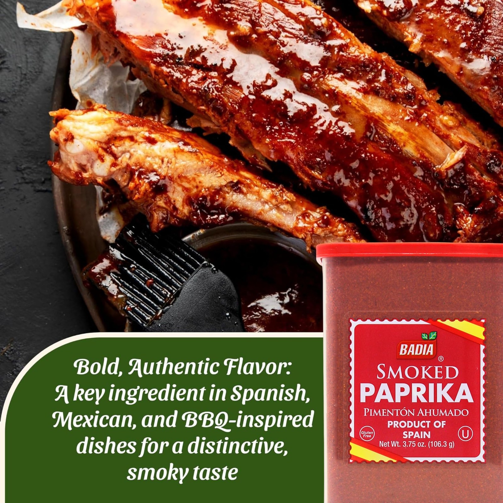 Smoked Paprika, 3.75 oz – Rich, Smoky Flavor for Cooking, Grilling & Seasonin…