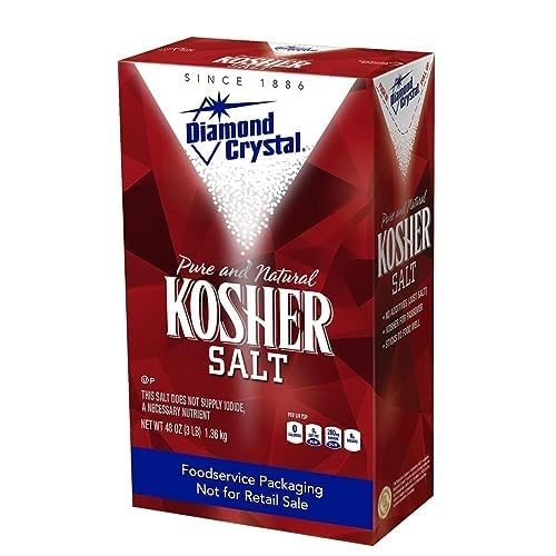 Kosher Salt – Full Flavor, No Additives – Pure and Natural Since 1886-3 LB Fu…