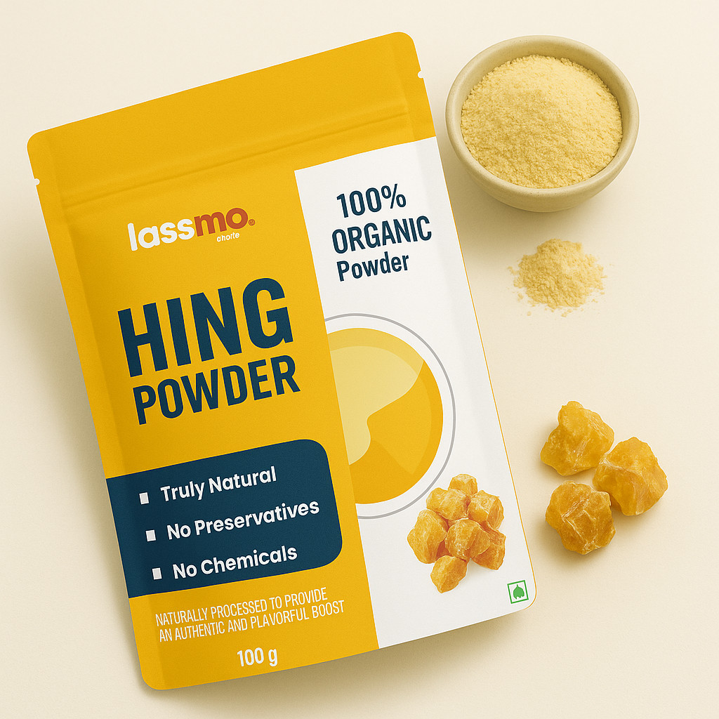 Hing Powder Asafoetida Resin Ayurvedic Spice Digestive Cooking Seasoning Herbal