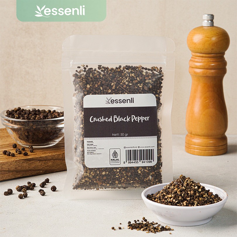 Cracked Black Pepper Seasoning Spice 60g Specialty Chiles Bold Aroma Pantry