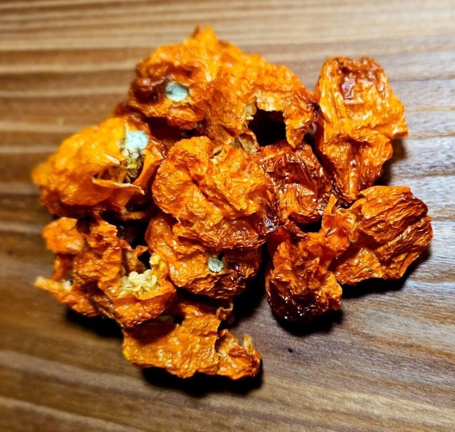 Habenaro Peppers 1/2 Oz Dried Pods Organic TastyFool USA Grown ~ barfool