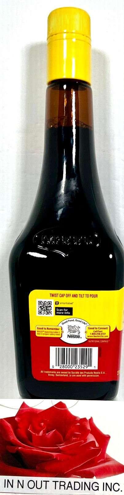 Maggi Liquid Seasoning 27 oz ( Pack of 6 ) ~ Exp 04/2026