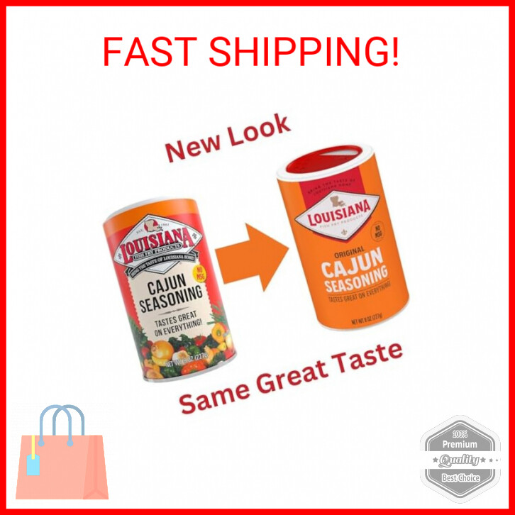 Louisiana Fish Fry Products Cajun Seasoning 8 Ounce