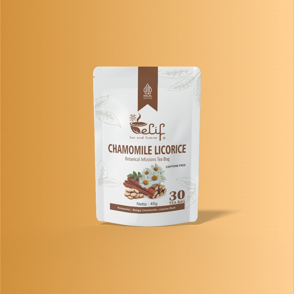 Chamomile Licorice Tea Herbal Infusion For Daily Ritual Botanical Blend