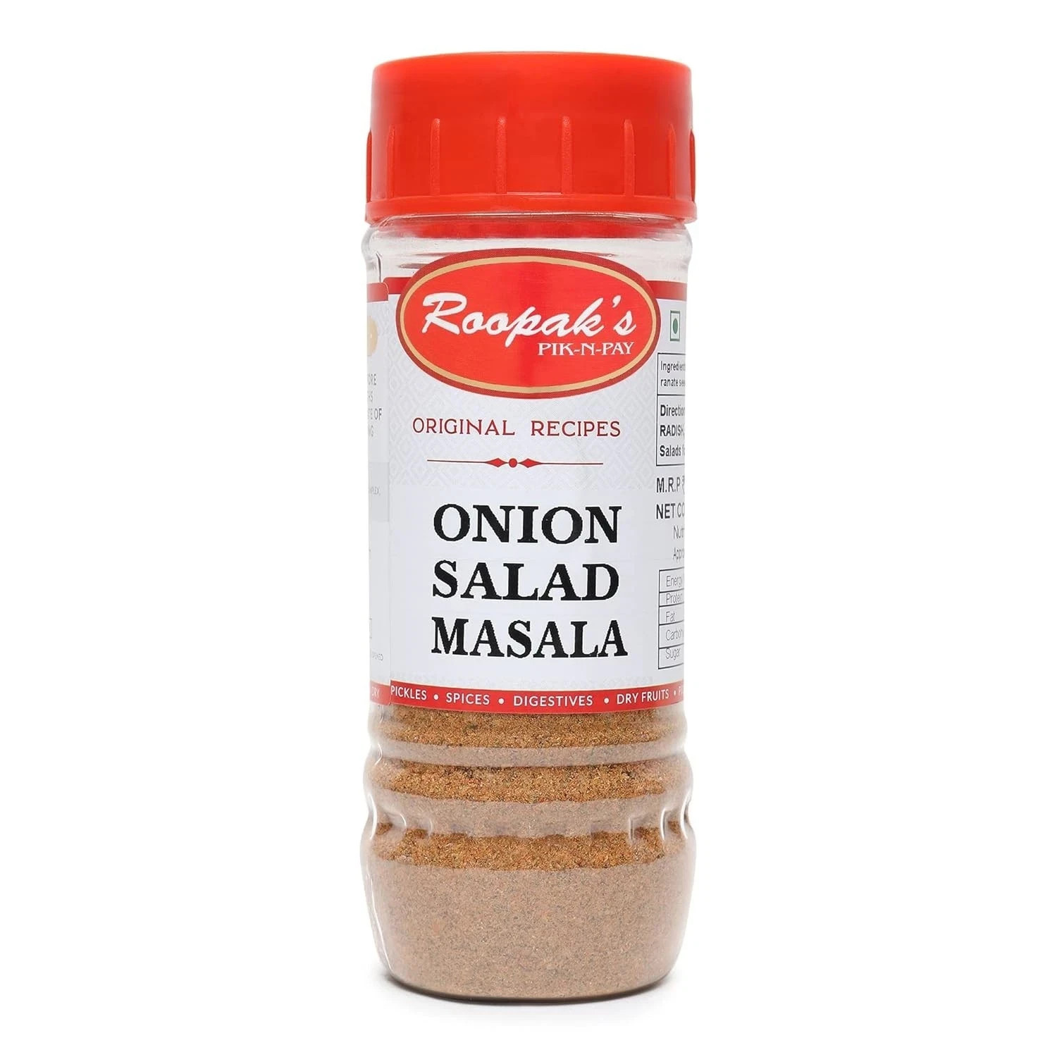 ROOPAK’S PIK-N-PAY Onion Salad Masala 125G Brand Name :Roopak