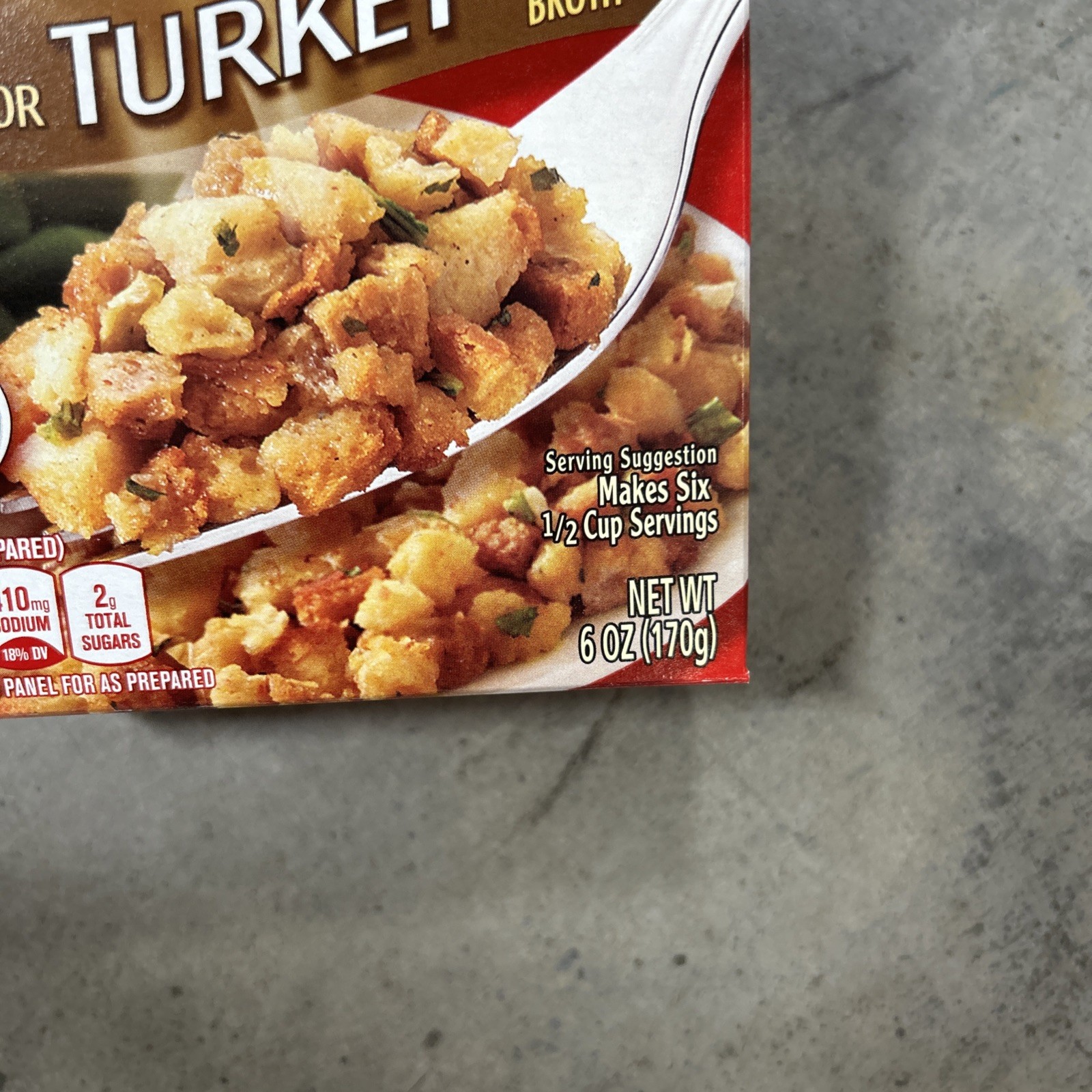 Stove Top Stuffing Mix, 1 Box, for Dinner Sides and 6 Ounce (Pack of 4)