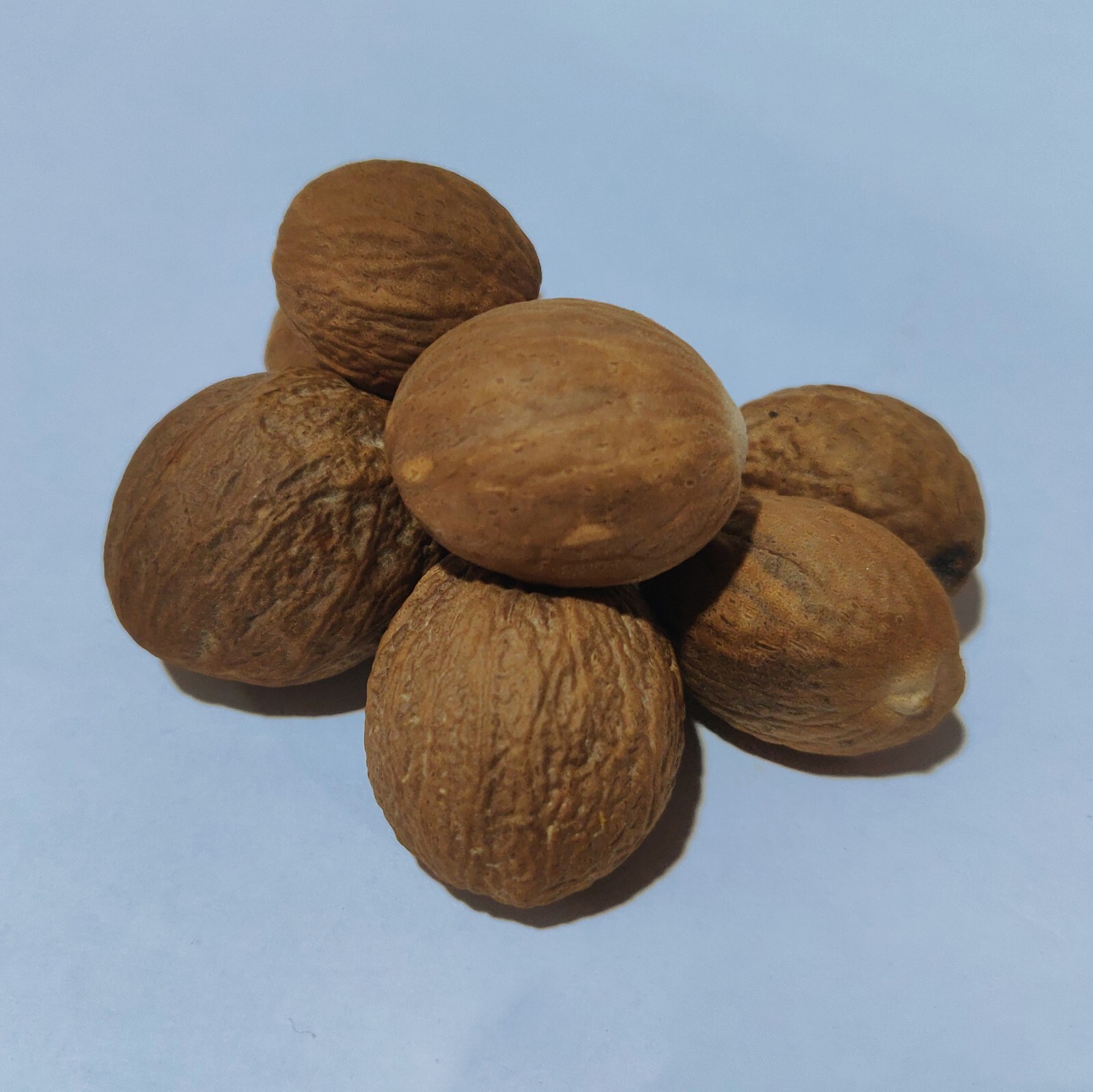 Dried Organic whole Nutmeg without shell – 100g – Free Shiping