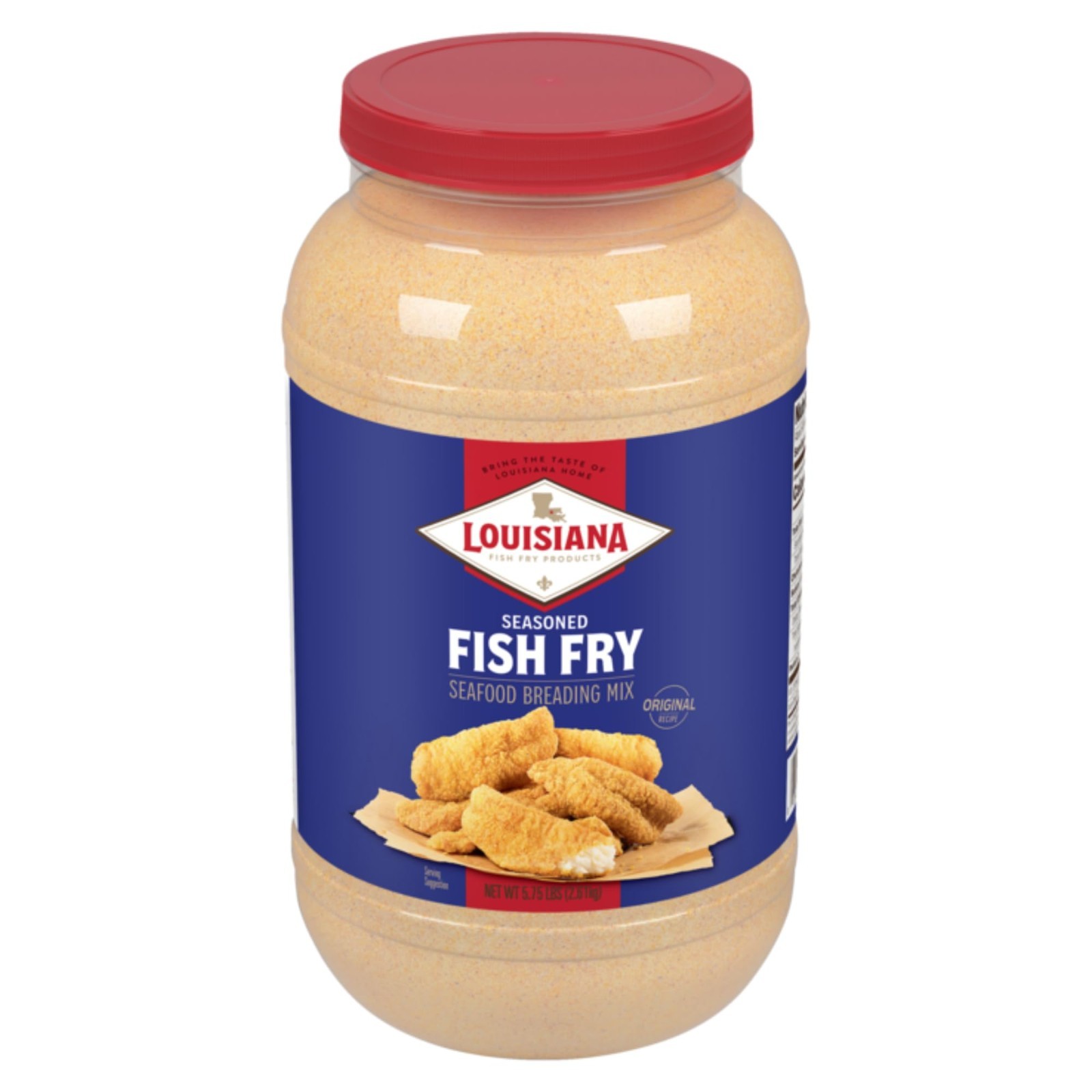 Seasoned Fish Fry Breading Mix – 1 Gallon Seafood Coating for Fish, Shrimp, Oyst
