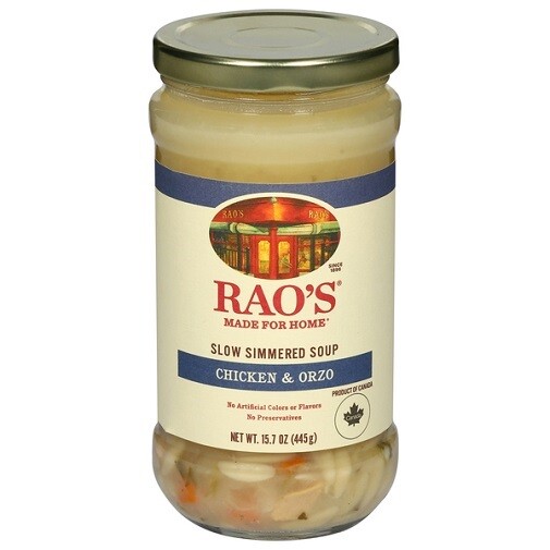 Rao’s Slow Simmered Soup Chicken & Orzo