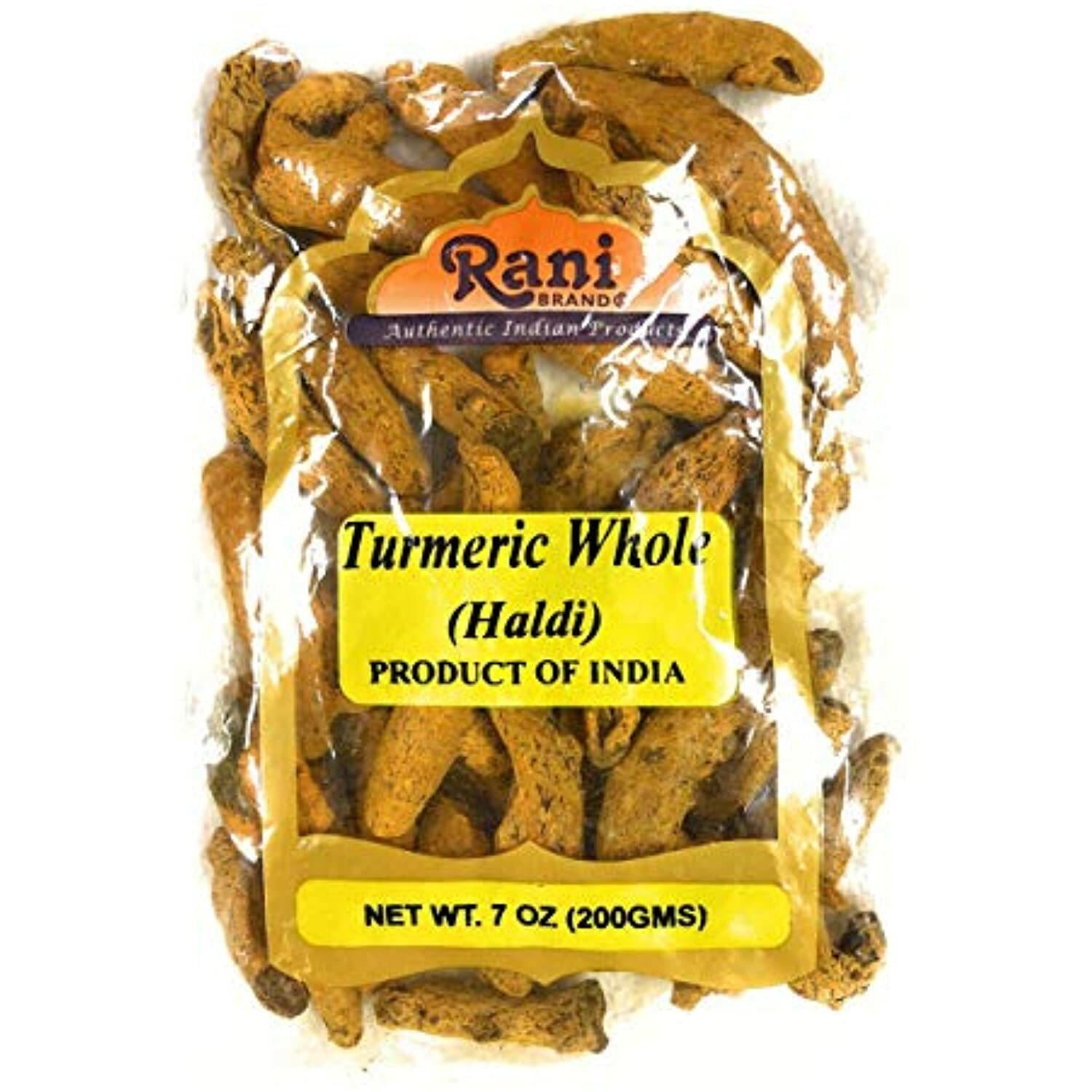 Rani Turmeric (Haldi) Root Whole Spice ~ Dried 7oz (200g)