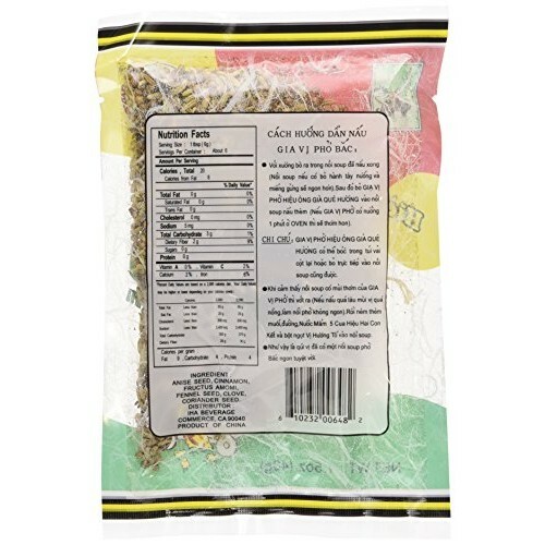 Oldman Que Huong Pho Bac Spice Seasoning – 1.5oz – Gia Vi Nau Pho Bac (2 Packs)