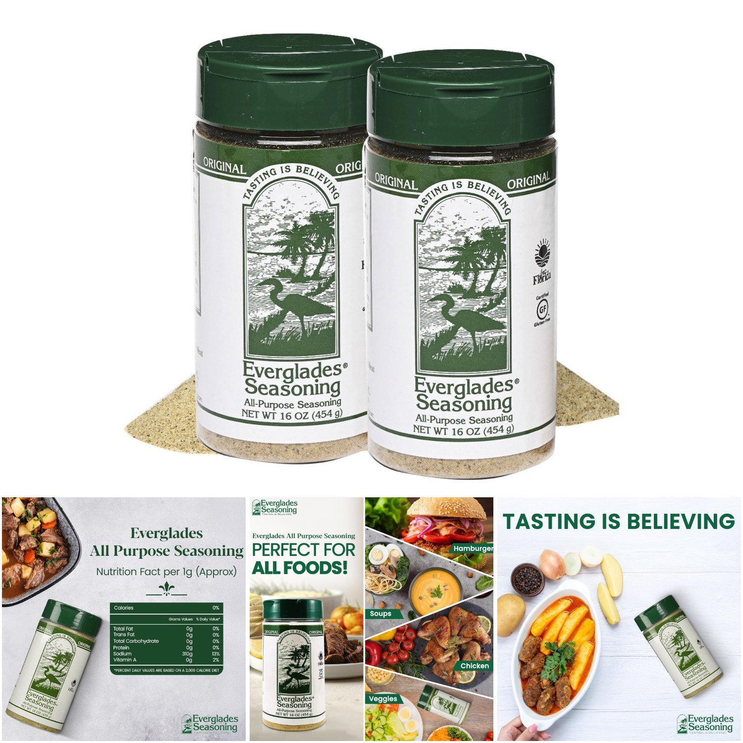 All Purpose Seasoning Signature Blend Herbs Spices Bold Southern Flavor Meats