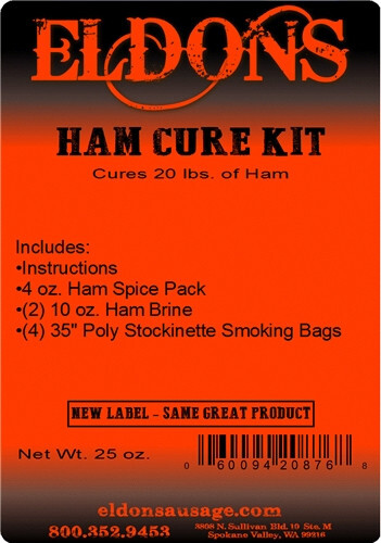 Eldon’s Ham Brine Cure Kit – Cure your own Ham at Home – Cures 20 lbs