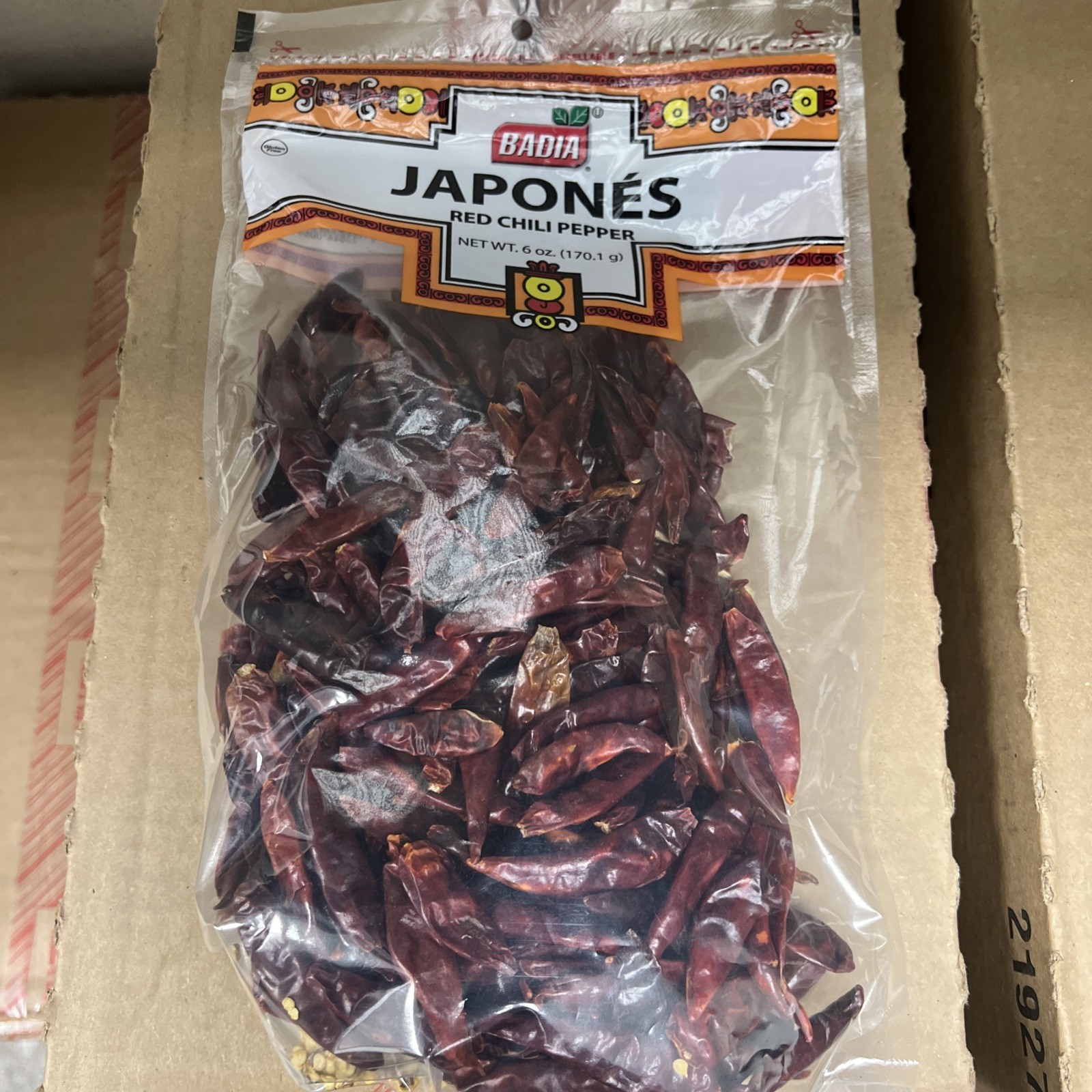 1x Bag Badia Japones Red Chili Pepper | 6oz | Gluten Free No MSG & Kosher