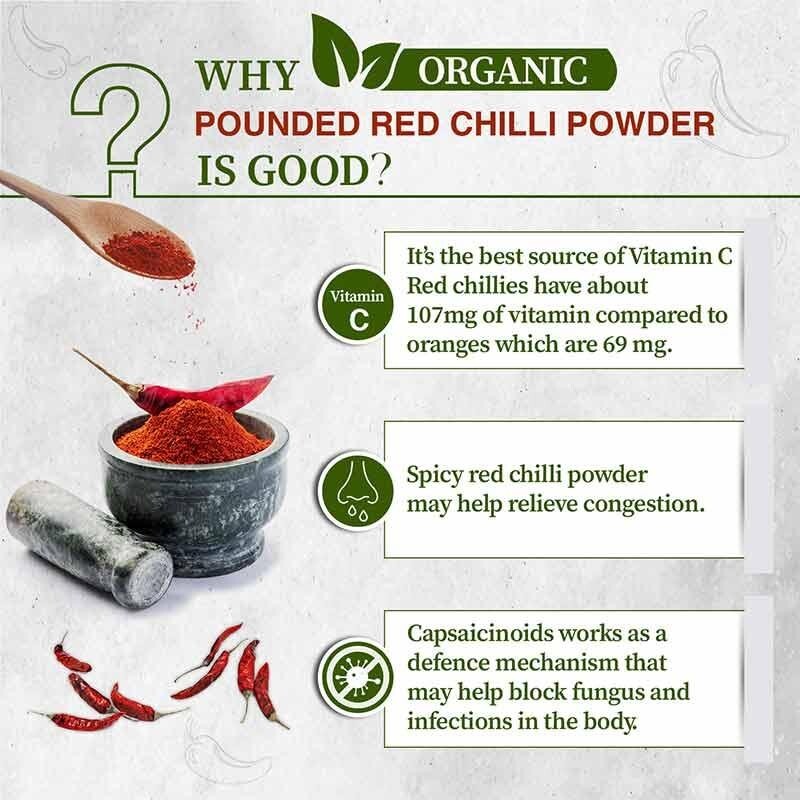 Chili powder 100% Natural best Ceylon Organic Spices Sri Lanka 100g.