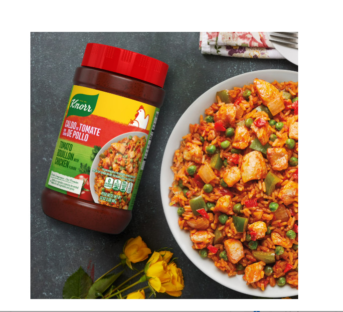 Knorr Granulated Tomato with Chicken Flavor Bouillon Powder, 32 Oz Jar