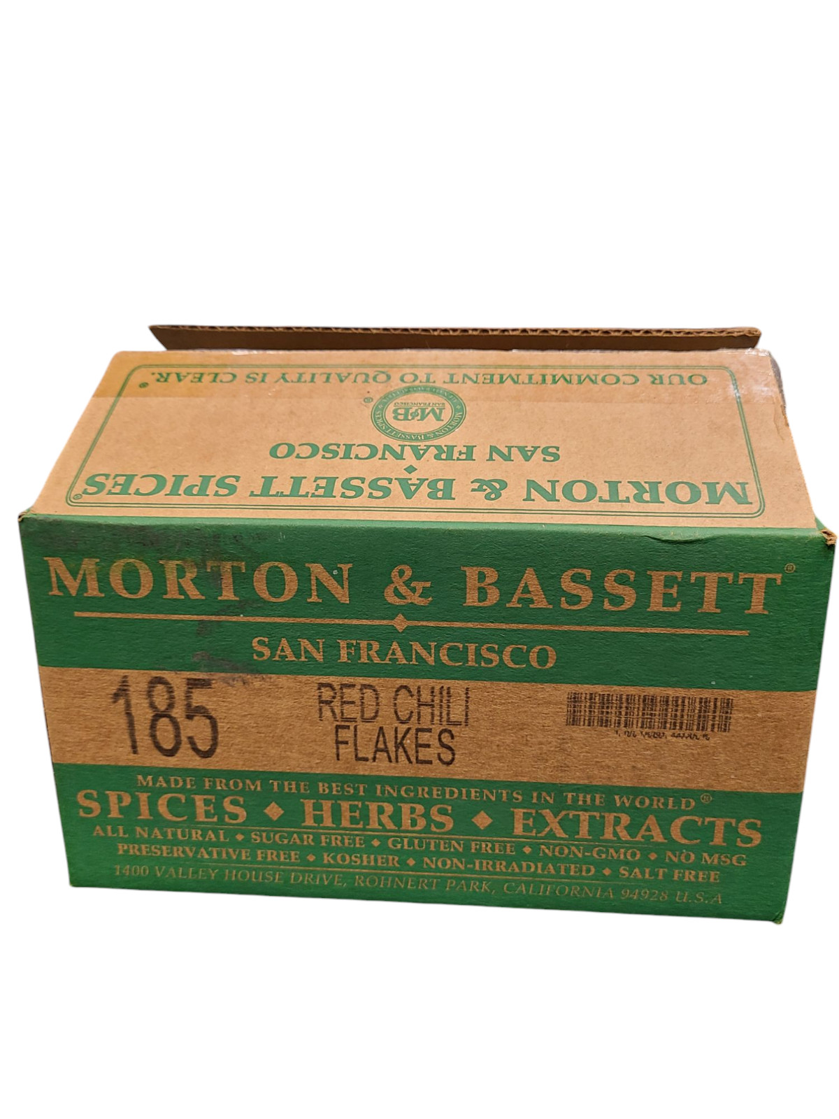 LOT OF 12 Morton & Bassett And Seasoning Chili Flakes Red 1.3 Oz BB: 04/29/25