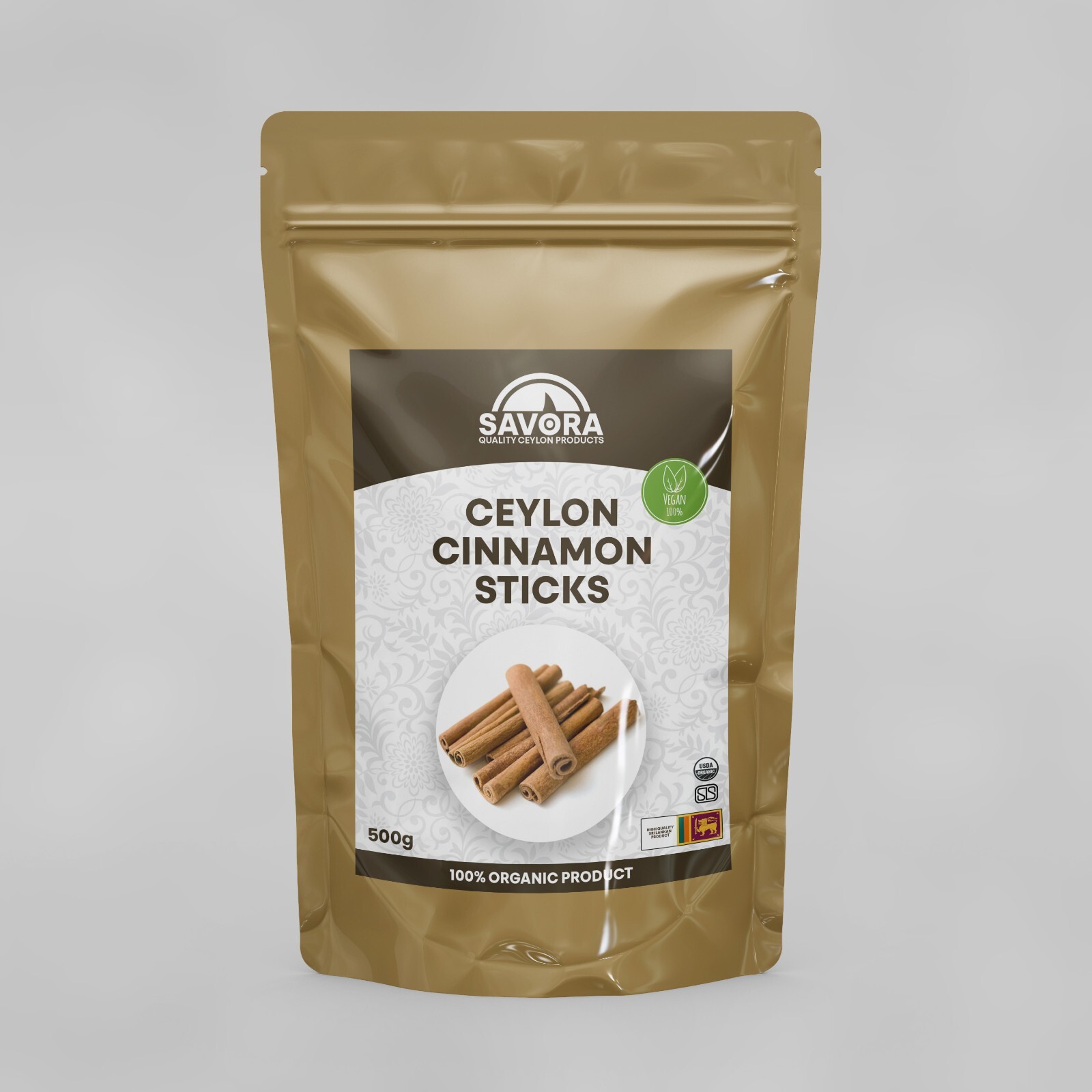 Organic Ceylon Cinnamon Sticks – Natural & Fresh – Alba Grade – High Quality