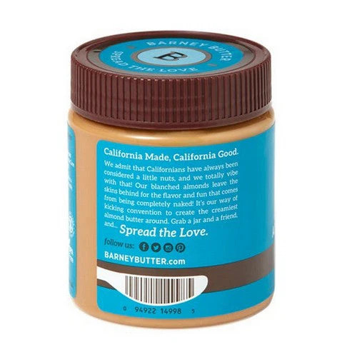 Nut Bttr Almnd Smooth 10 Oz(Case Of 6) By Barney Butter