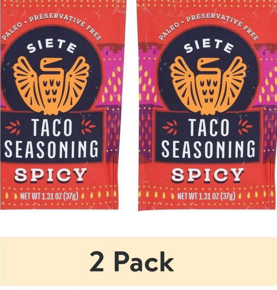 Siete 2 Pk. Spicy Taco Seasoning 1.31 oz ( 2 Pack )